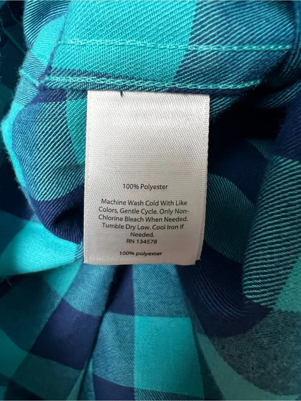 Vineyard Vines boys performance relaxed fit Blue Plaid Button-Down Shirt 14